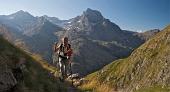 Dal Rifugio Barbellino salita al PIZZO DEL DIAVOLO DI MALGINA (2926 m.) e discesa a Valbondione il 22 agosto 2010 - FOTOGALLERY